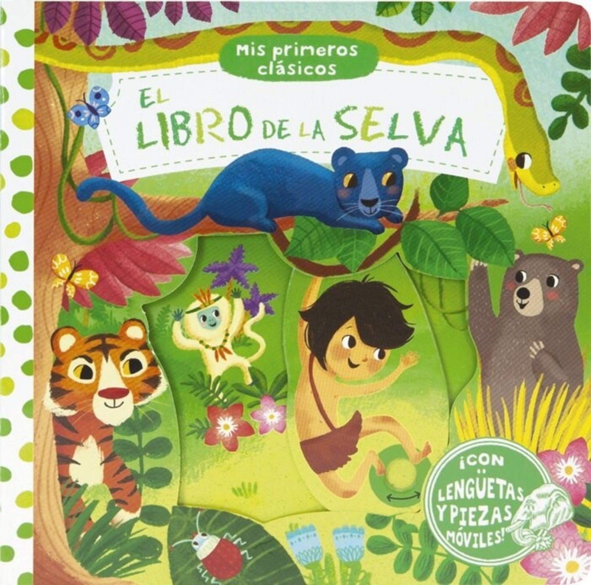 MIS PRIMEROS CLÁSICOS ; EL LIBRO DE LA SELVA ( Varios Autores ) - 1