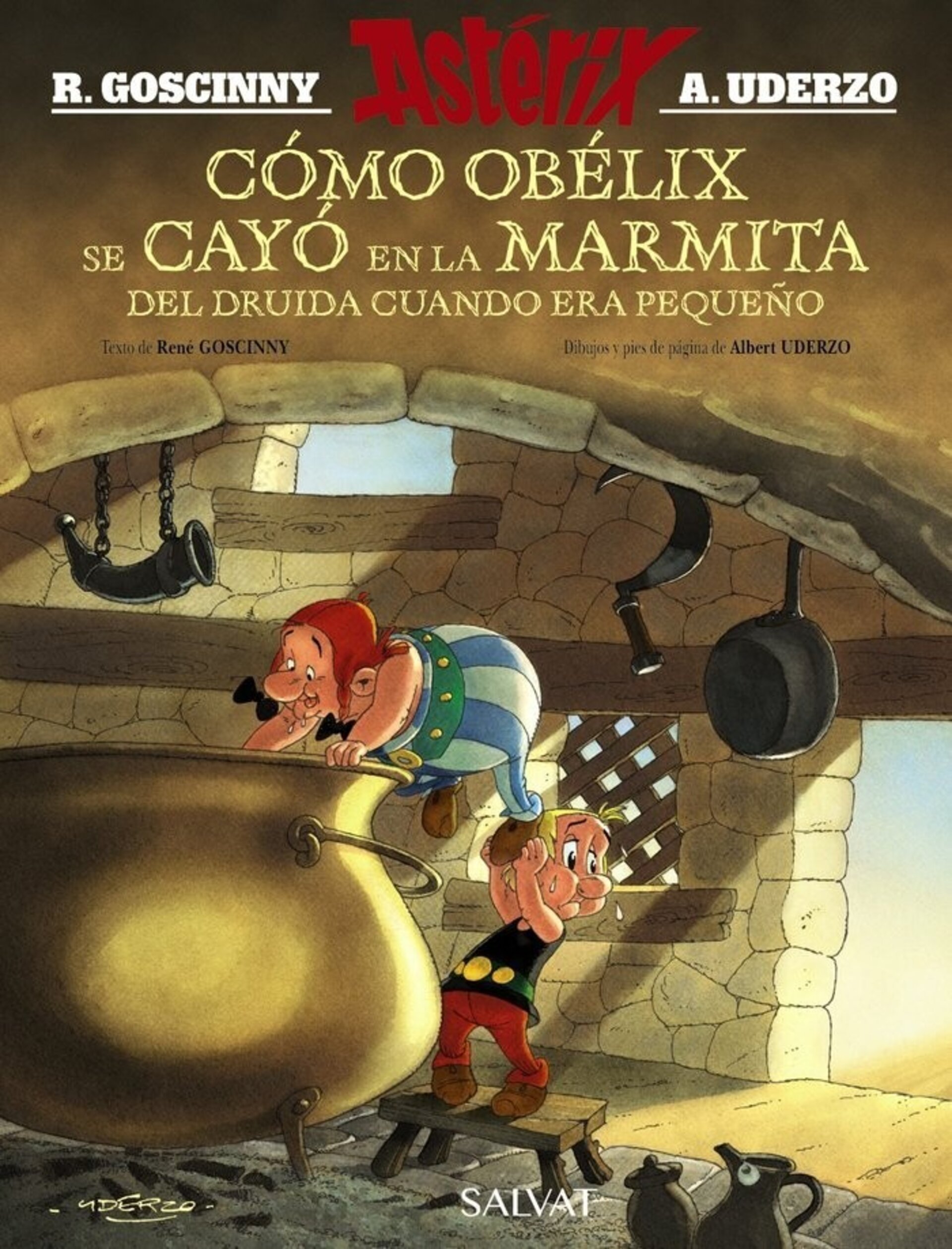 COMO OBELIX SE CAYO EN LA MARMITA - 1