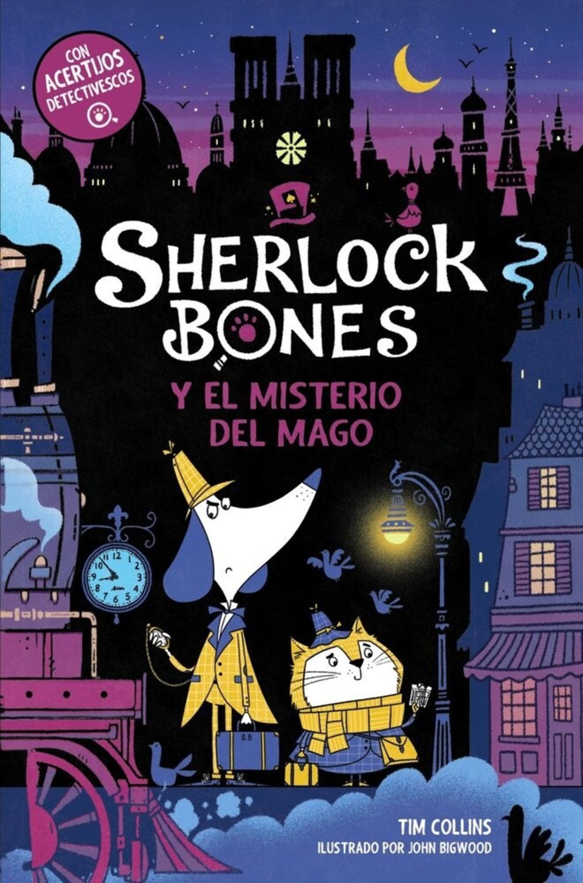 SHERLOCK BONES Y EL MISTERIO DEL MAGO LIBRO 2 COLLINS, TIM - 1