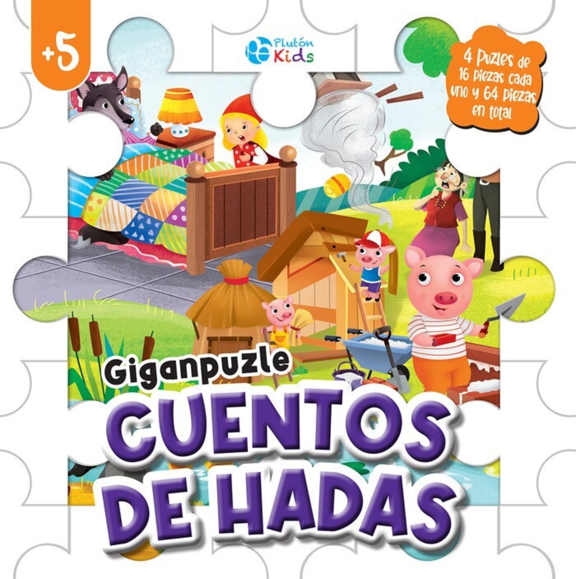 GIGANPUZLE CUENTOS DE HADAS  ( VARIOS AUTORES ) - 1
