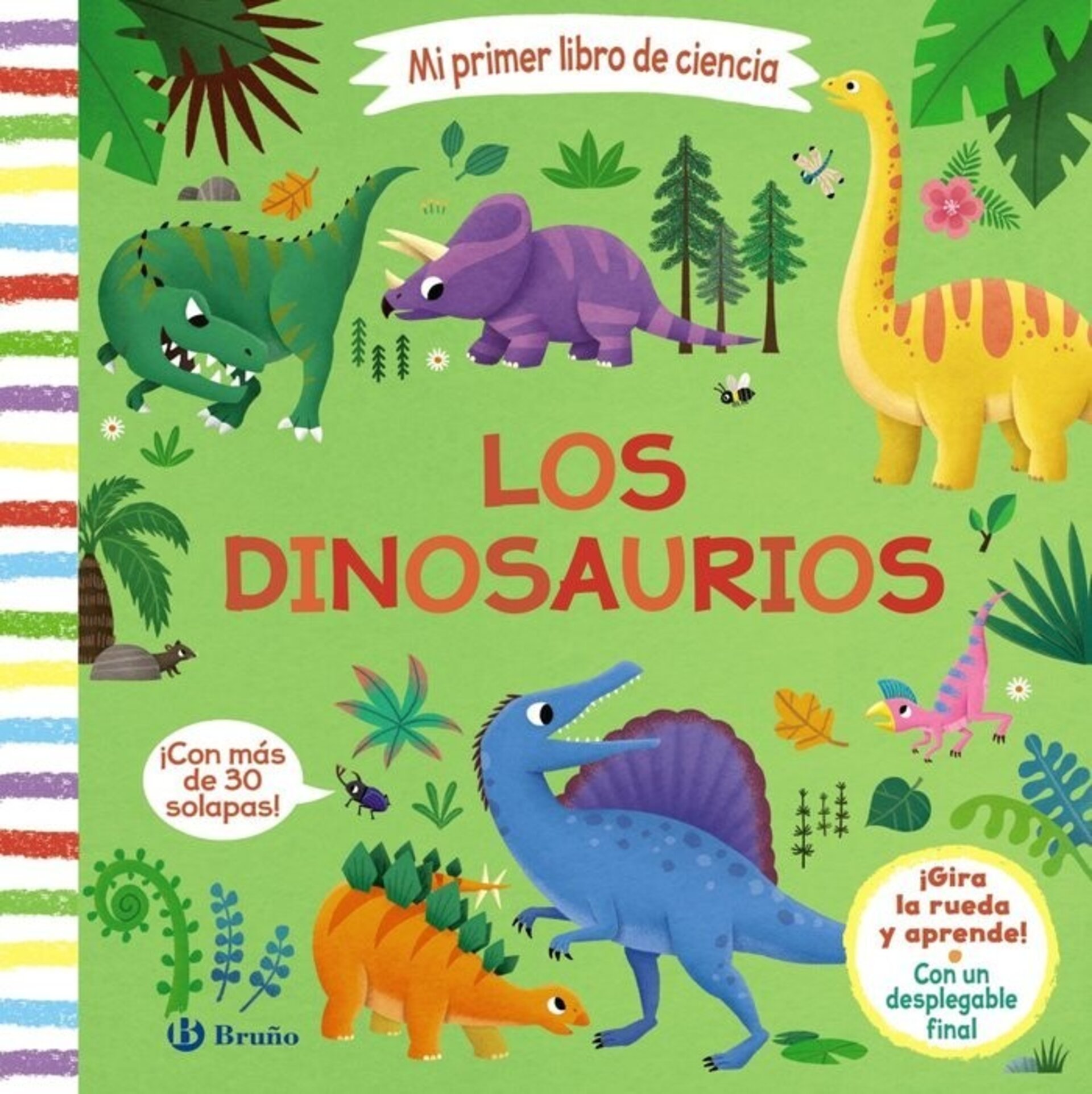 0 MI PRIMER LIBRO DE CIENCIA LOS DINOSAURIOS (  VARIOS AUTORES ) - 1