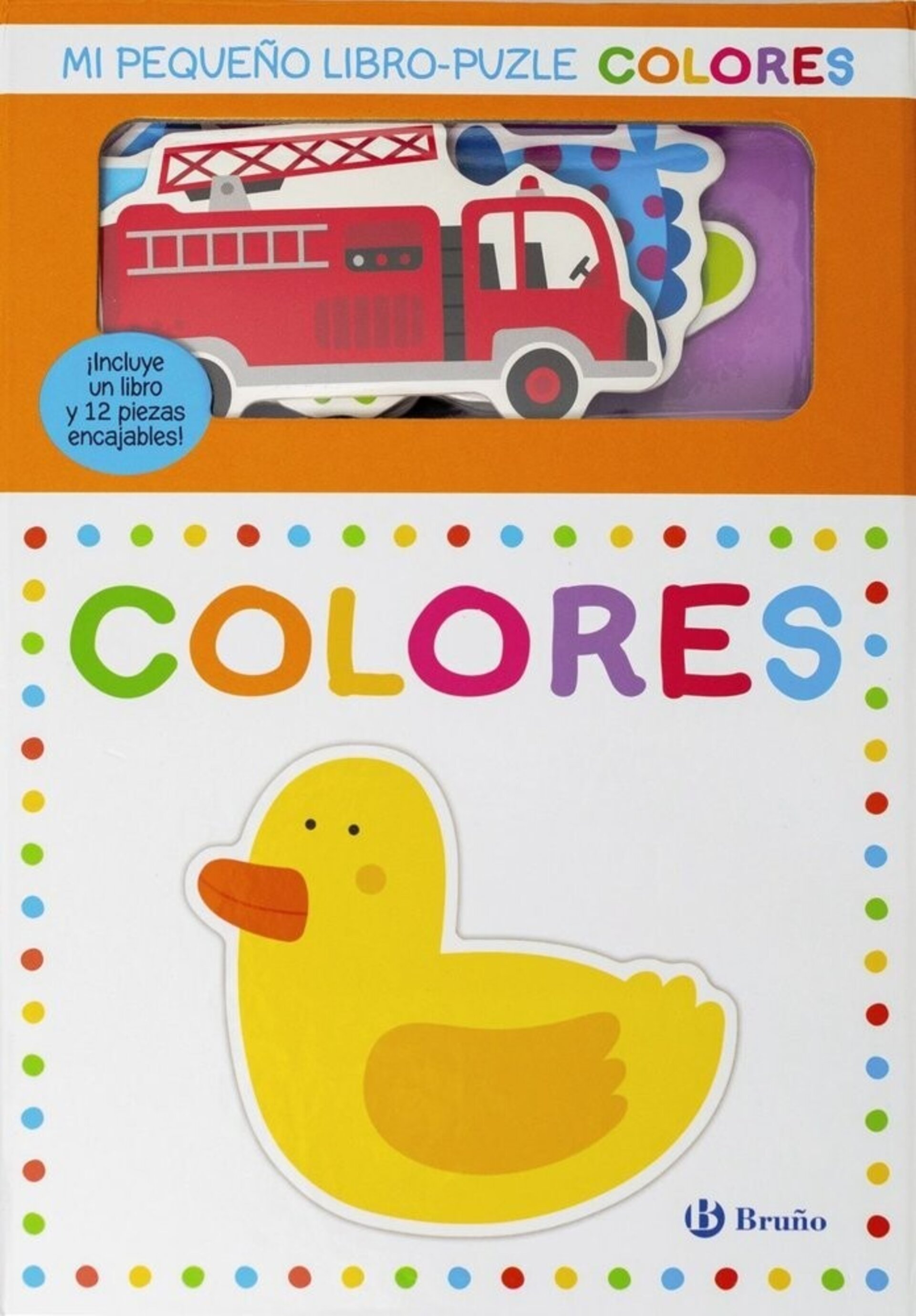 MI PEQUEÑO LIBRO PUZLE COLORES ( VARIOS AUTORES ) - 1