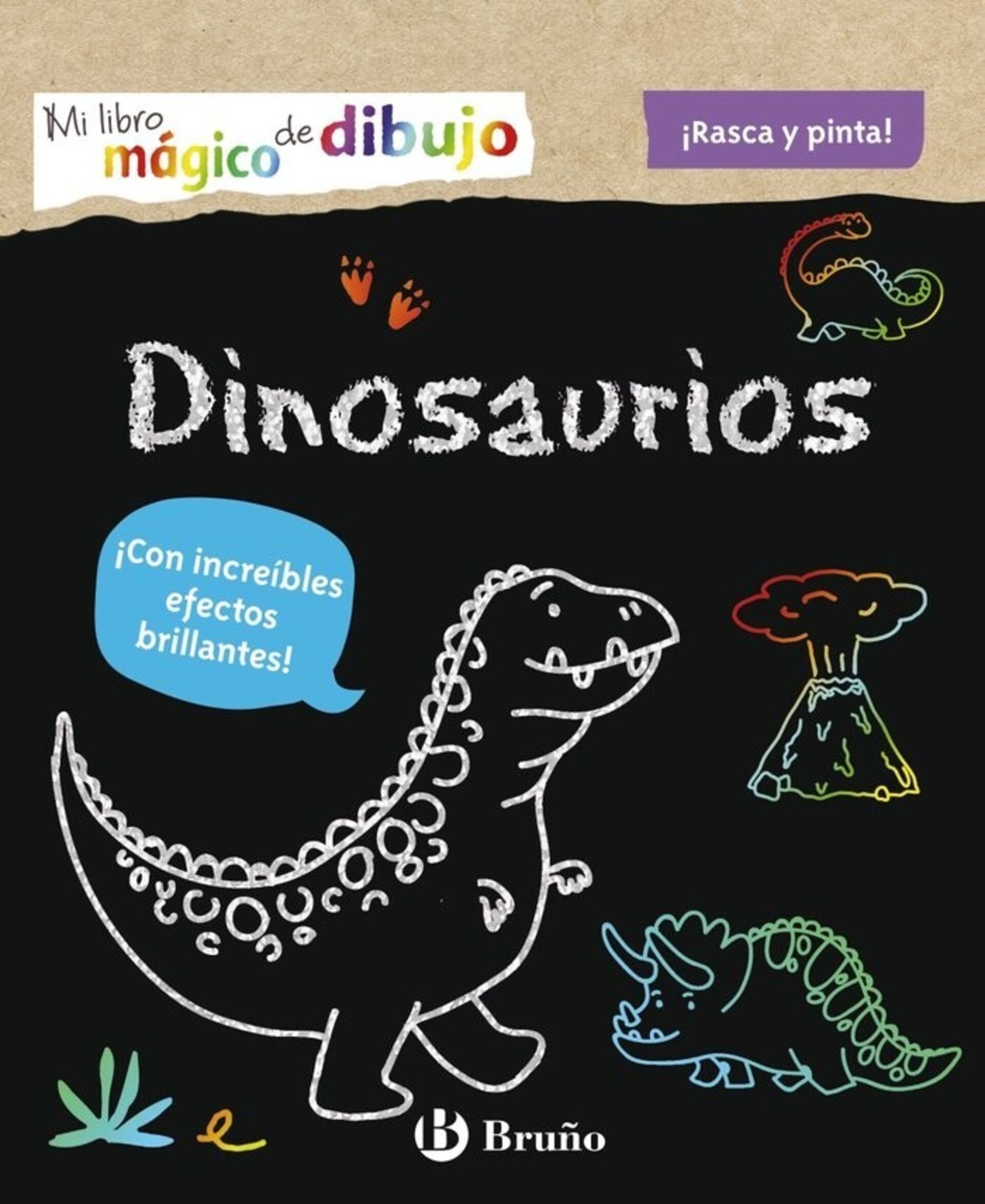 MI LIBRO MAGICO DE DIBUJO DINOSAURIOS ( VARIOS AUTORES ) - 1