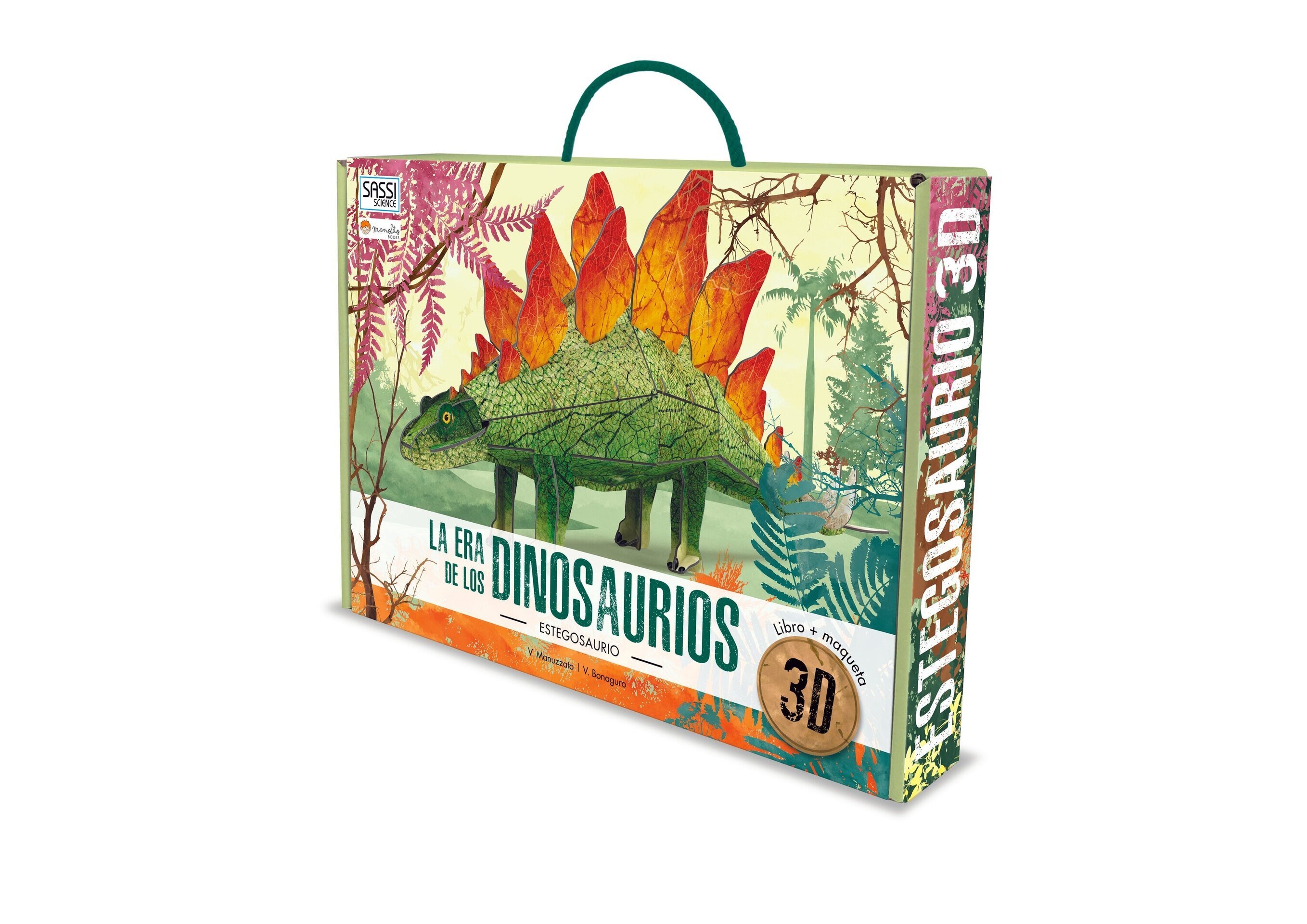 ESTEGOSAURIO LA ERA DE LOS DINOSAURIOS V. BONAGURO / V. MANUZZATO / G. MEN - 1