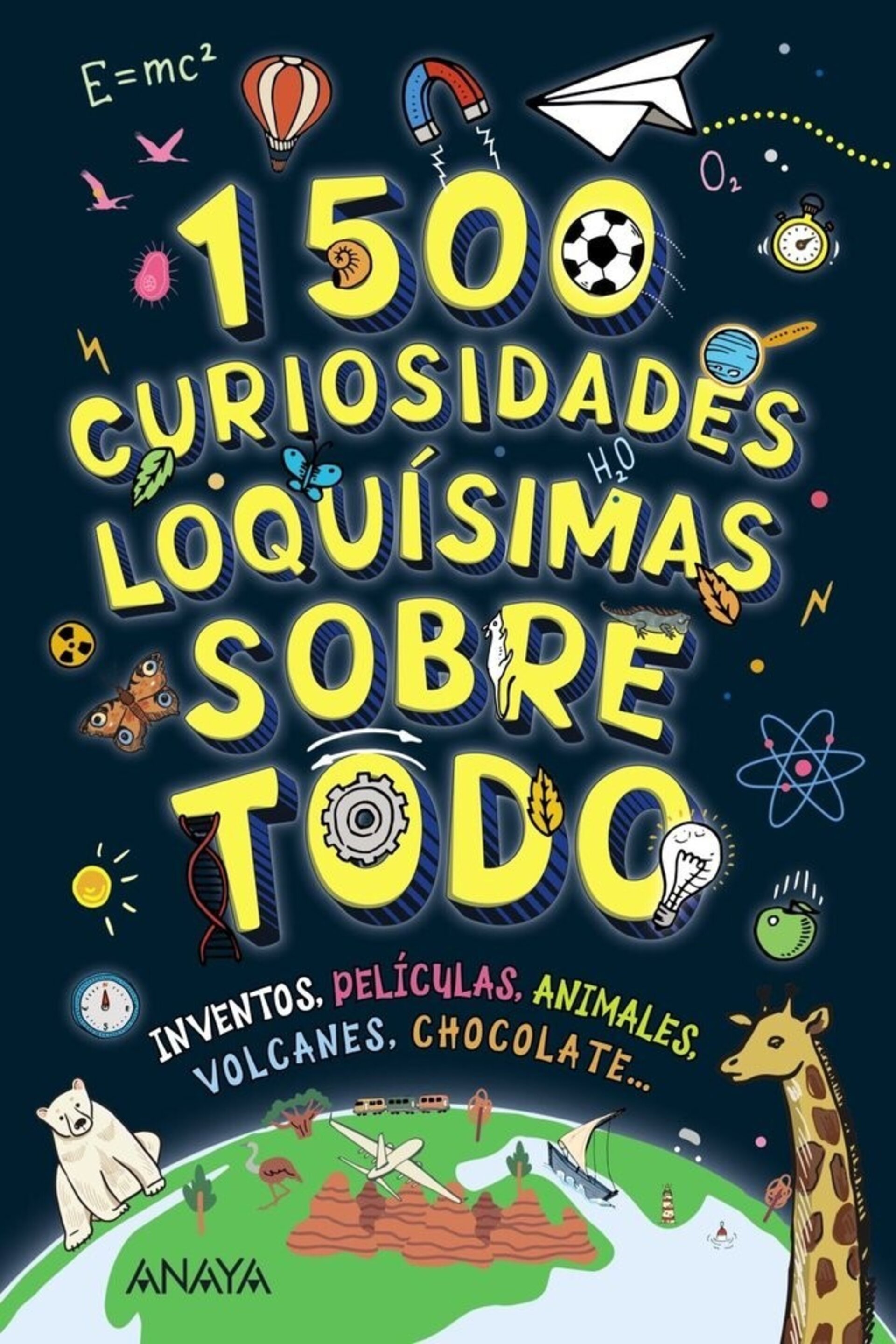 1500 CURIOSIDADES LOQUISIMAS SOBRE TODO INVENTOS, PELICULAS, ANIMALES, VOLCANES, - 1