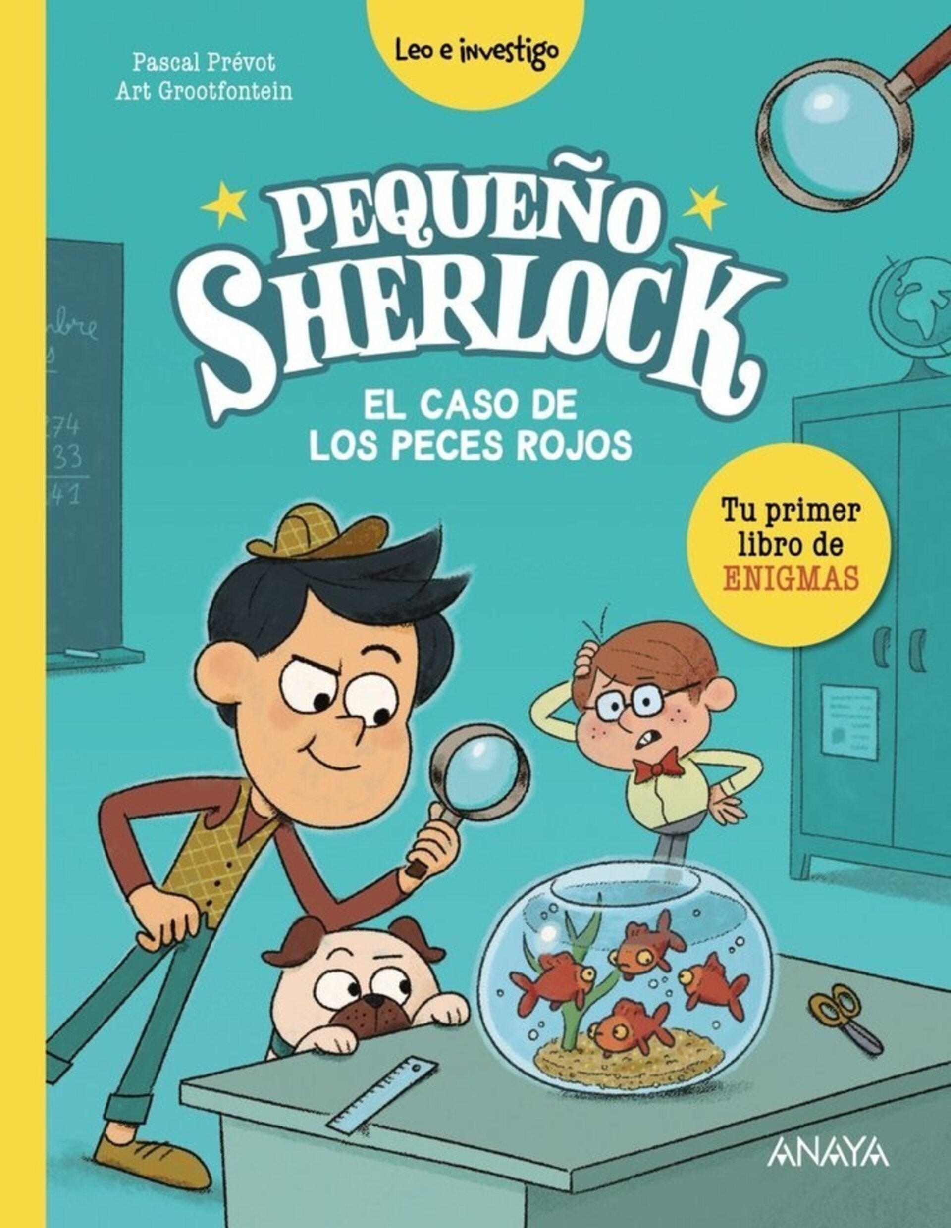 PEQUEÑO SHERLOCK EL CASO DE LOS PECES ROJOS ( PREVOT, PASCAL ) - 1