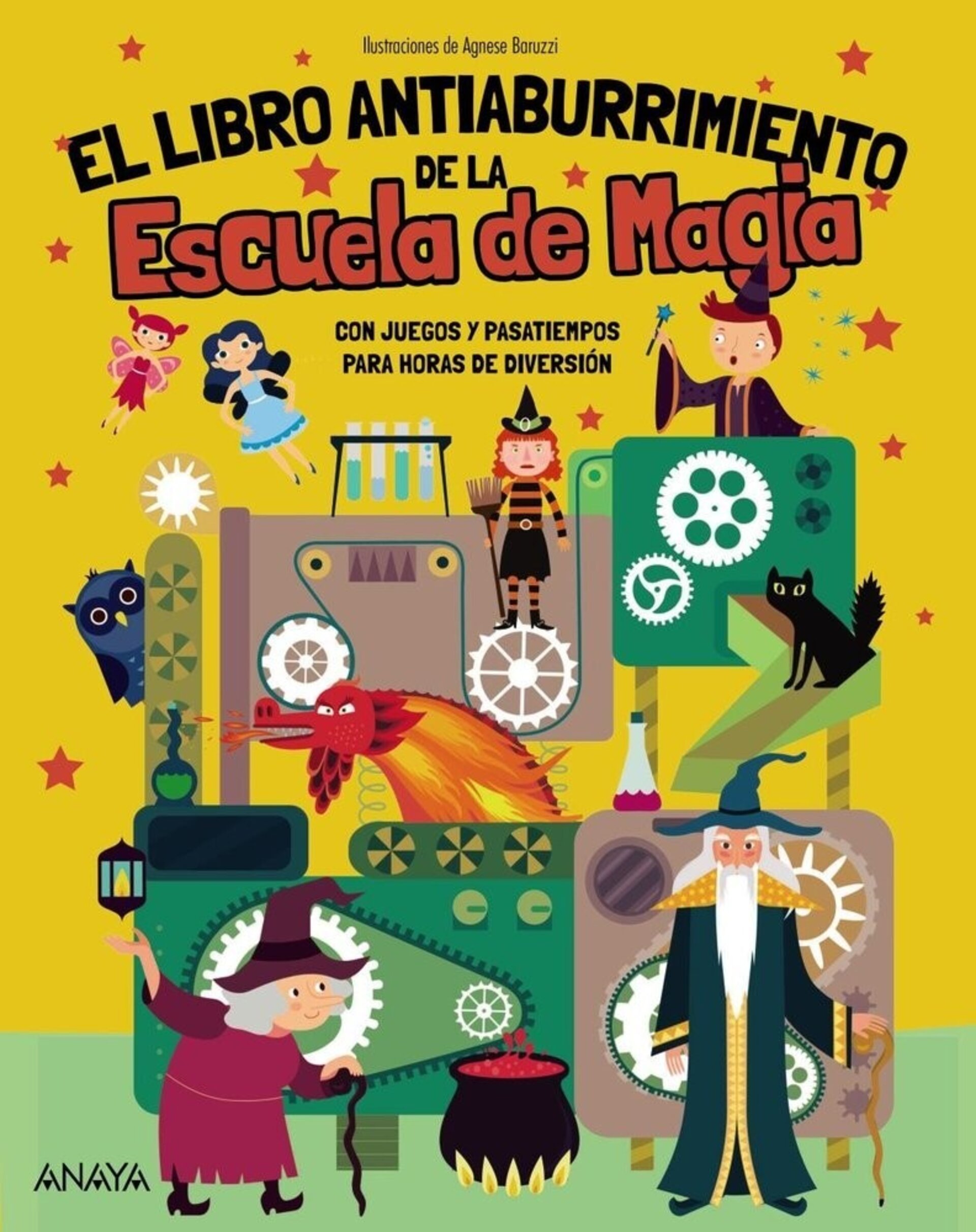 EL LIBRO ANTIABURRIMIENTO DE LA ESCUELA DE MAGIA ( BARUZZI, AGNESE) - 1