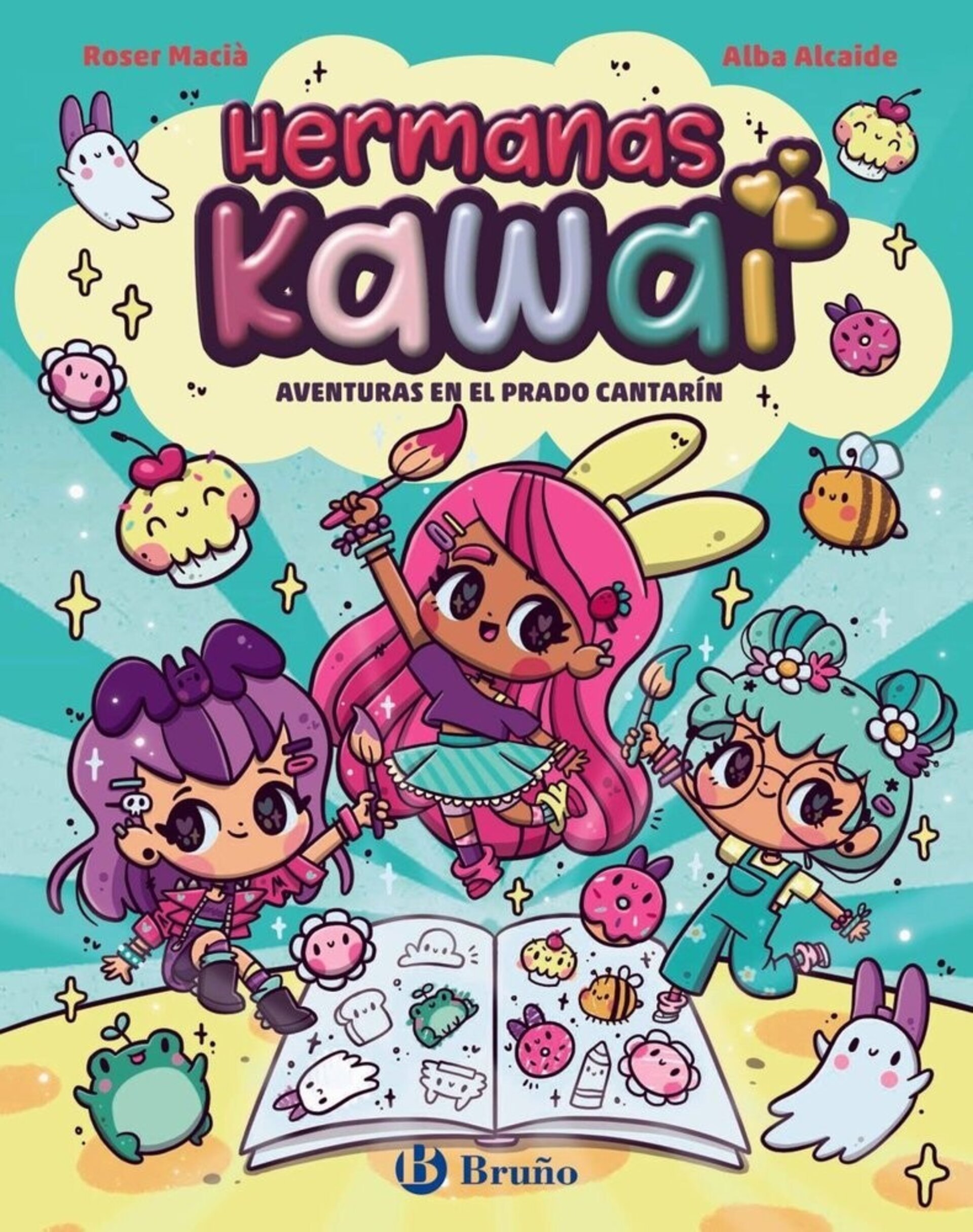 HERMANAS KAWAI 1 AVENTURAS EN EL PRADO CANTARIN  ( MACI·, ROSER ) - 1