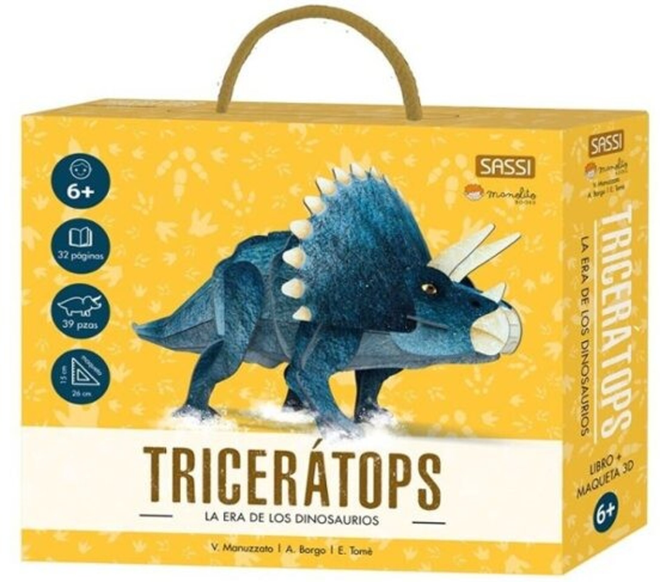 TRICERATOPS , LA ERA DE LOS DINOSAURIOS - 1